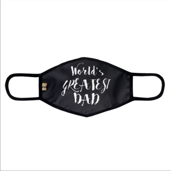 Donated! World’s Greatest Dad Face Mask - Picture 2 of 3